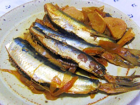 簡単！骨まで食べられてエコでヘルシー♪鰯の味噌煮